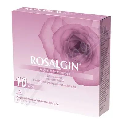 Rosalgin 500mg vag.gra.sol.10