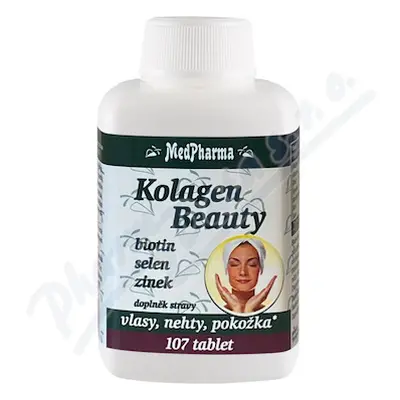 MedPharma Kolagen Beauty biotin selen zin.tbl.107