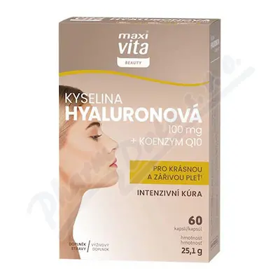 Maxi Vita Beauty Kys.hyaluron.+koenzym Q10 cps.60