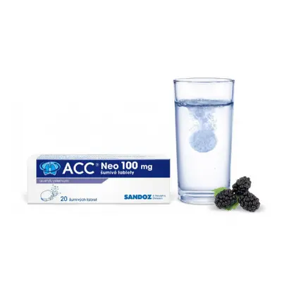 ACC 100 NEO 100mg 20 šumivých tablet