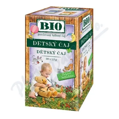 HERBEX Dr.Nebolíto BIO Dětský čaj n.s.20x1.2g