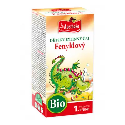 Apotheke Dětský čaj BIO fenyklový 20x1.5g