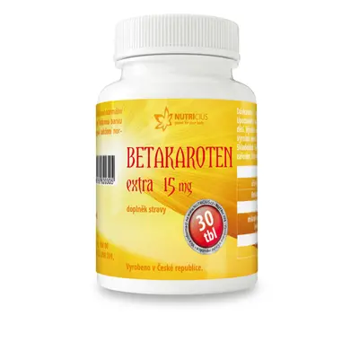 Betakaroten EXTRA 15mg tbl.30