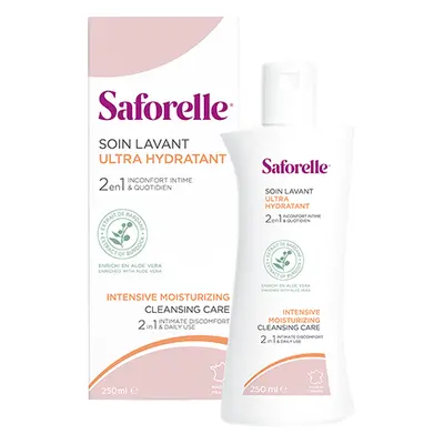 SAFORELLE ULTRA-hydrat. gel pro intimní hyg.250ml