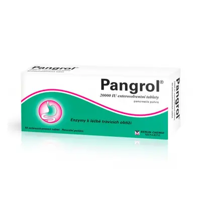 Pangrol 20000IU tbl.ent.50 II