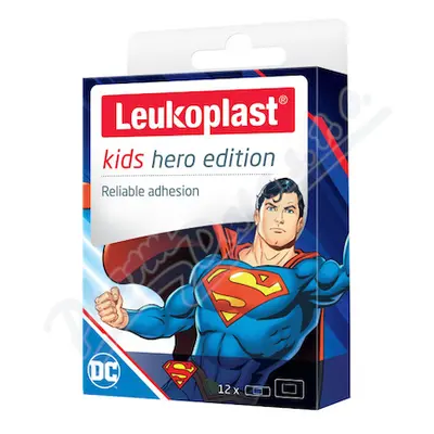 Leukoplast Kids HERO Superman náplast 2 vel.12ks