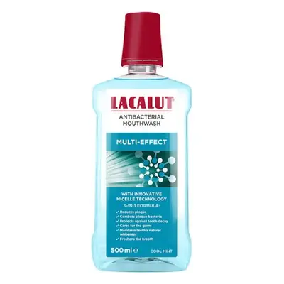 Lacalut Multi effect micelární ústní voda 500ml