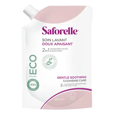 SAFORELLE jemný mycí gel 400ml ECO pack