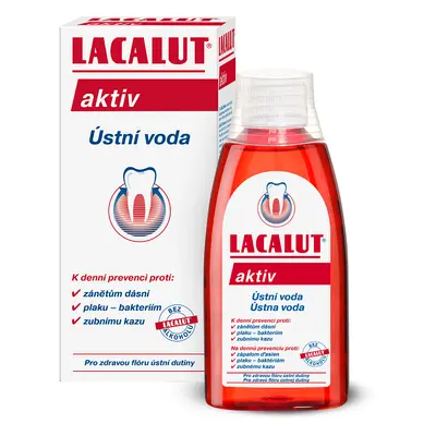 Lacalut Aktiv ústní voda 300ml