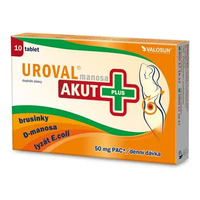 Walmark Uroval MANOSA AKUT Plus tbl.10