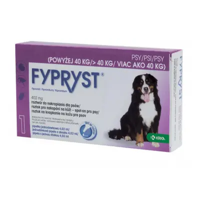 Fypryst Dogs 1x4.02ml spot-on pro psy