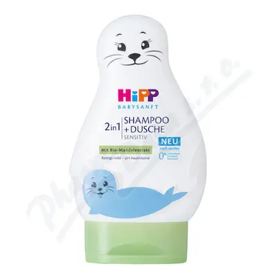 HiPP BABYSANFT Šampon vlasy a tělo LACHTAN 200ml