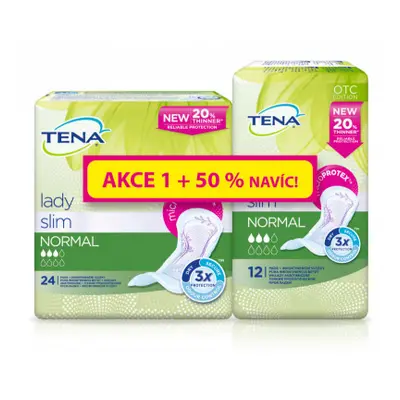 TENA Lady Slim Normal +50% navíc ink.vložky760294