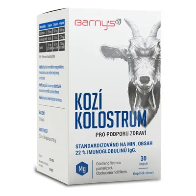 Barnys Kozí kolostrum cps.60