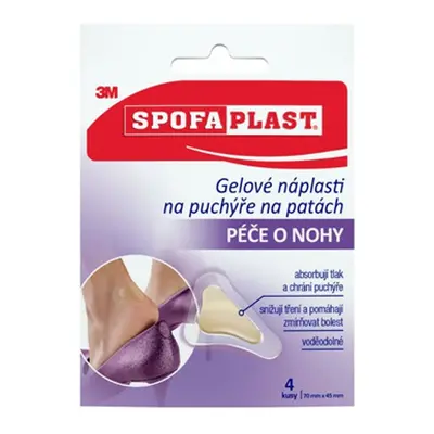 3M Spofaplast 912N Gel.nápl.puchýře na patách 4ks