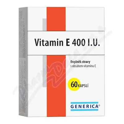 Vitamin E 400 I.U. cps.60 Generica