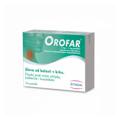 Orofar 1mg/1mg pas.24