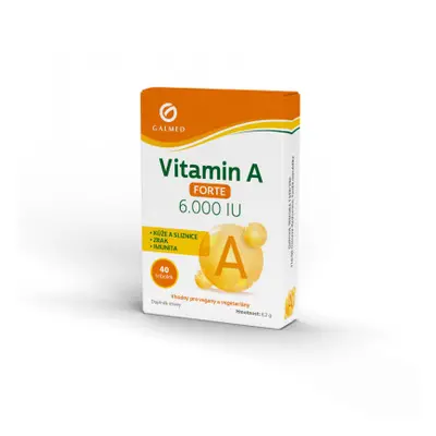 Vitamin A Forte 6.000 IU. tob.40 Galmed