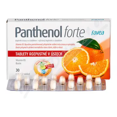 Favea Panthenol forte tbl.30