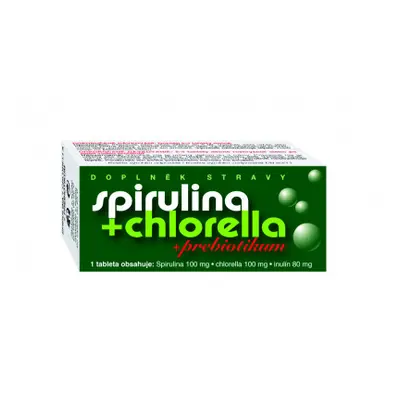 NATURVITA Spirulina+Chlorella+Prebiotikum tbl.90