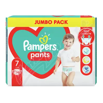 Pampers kalhotkové plenky Jumbo Pack S7 38ks