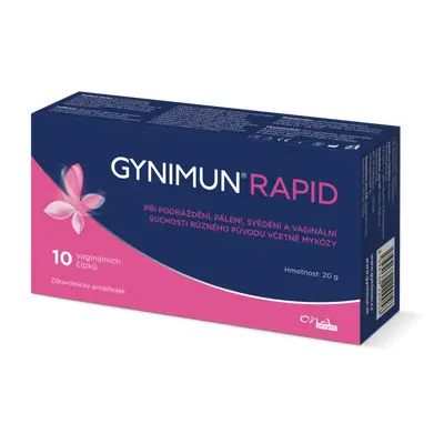 Gynimun Rapid 10 vaginálních čípků