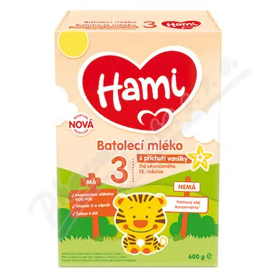 Hami 3 s příchutí vanilky 600g