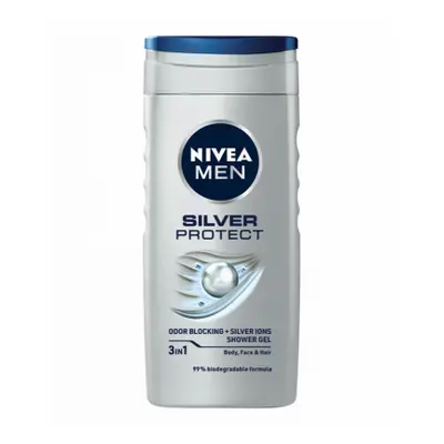 NIVEA MEN sprchový gel Silver Protect 250ml