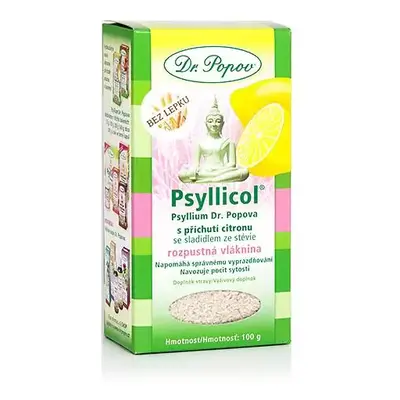 Dr.Popov Psyllicol příchuť citron 100g