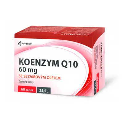 Koenzym Q10 60mg se sezamovým olejem cps.60