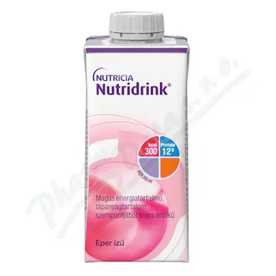 Nutridrink s příchutí jahodovou por.sol.24x200ml