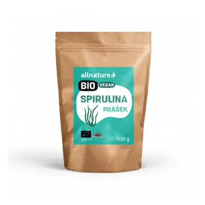 Allnature Spirulina prášek BIO 100g