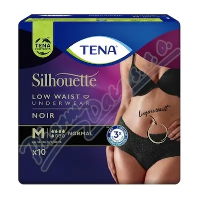 TENA Silhouette Normal Noir M ink.kalh.10ks 795516