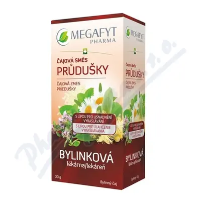 Megafyt Bylink.lékárna Čaj.směs průdušky 20x1.5g