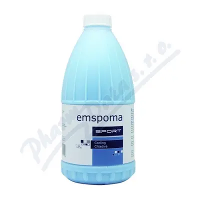 Masážní emulze Emspoma chladivá M 1000ml modrá