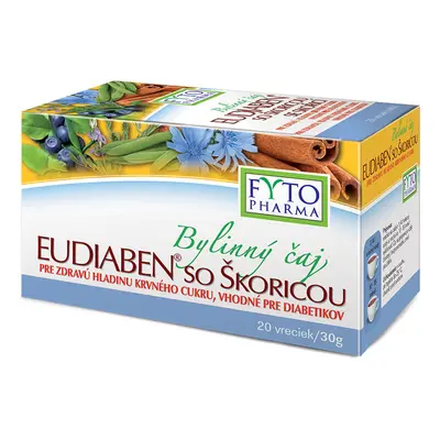 Byl.čaj se skořicí EUDIABEN 20x1.5g Fytopharma