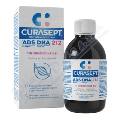 CURASEPT ADS DNA 212 + PVP-VA Ústní voda 200ml