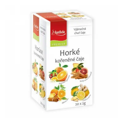 Apotheke Horké kořeněné čaje 4v1 20x2g