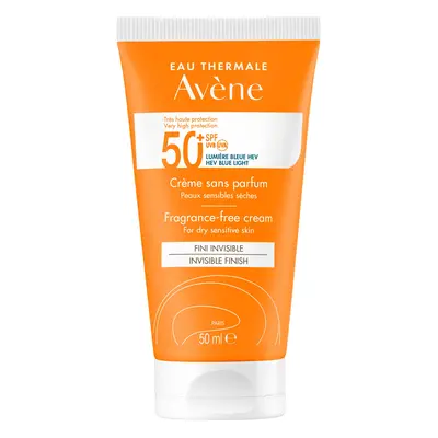 AVENE Sun Krém bez parfemace SPF50+ 50ml