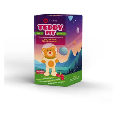 TeddyFit gummies 50+10ks ASTRONAUT