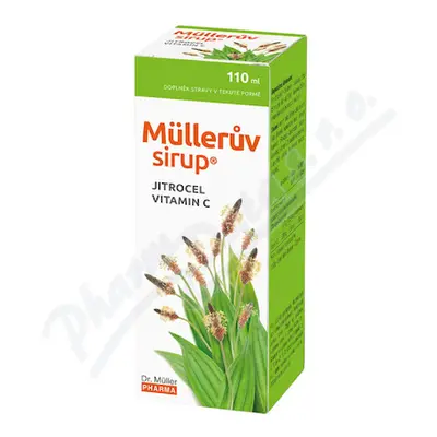 Müllerův sirup s jitrocelem a vitaminem C 110ml