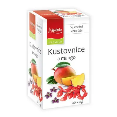 Apotheke Kustovnice s mangem čaj 20x2g