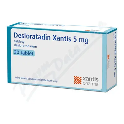 Desloratadin Xantis 5mg tbl.nob.30