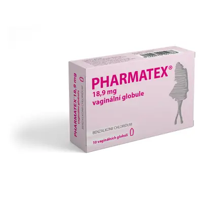 Pharmatex vaginální globule 18.9mg vag.gbl.10