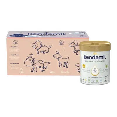 Kendamil Premium 3 HMO 3x800g+dárek