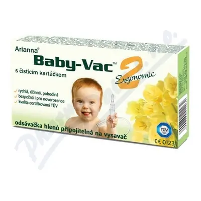 Arianna Baby-Vac 2 s čistic.kart. odsávačka hlenů