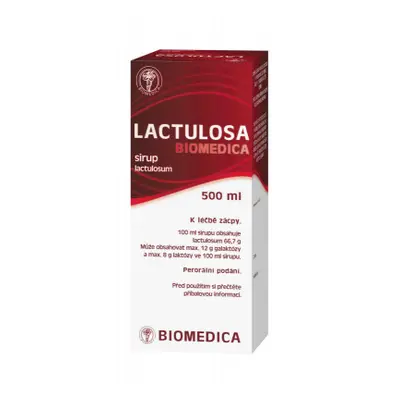 Lactulosa Biomedica 667mg/ml sir.1x500ml