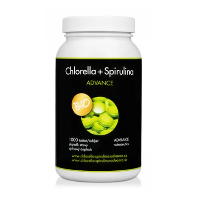 ADVANCE Chlorella + Spirulina BIO tbl.1000