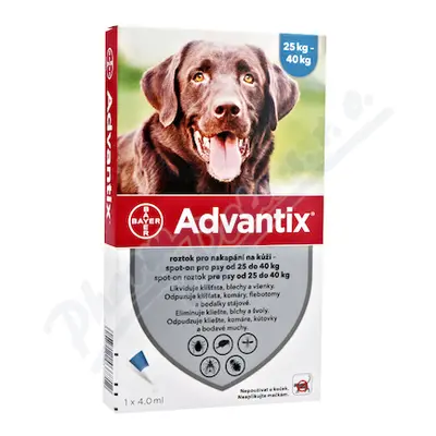 Advantix pro psy 25-40kg spot-on 1x4ml