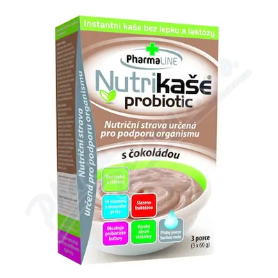 Nutrikaše probiotic s čokoládou 180g (3x60g)